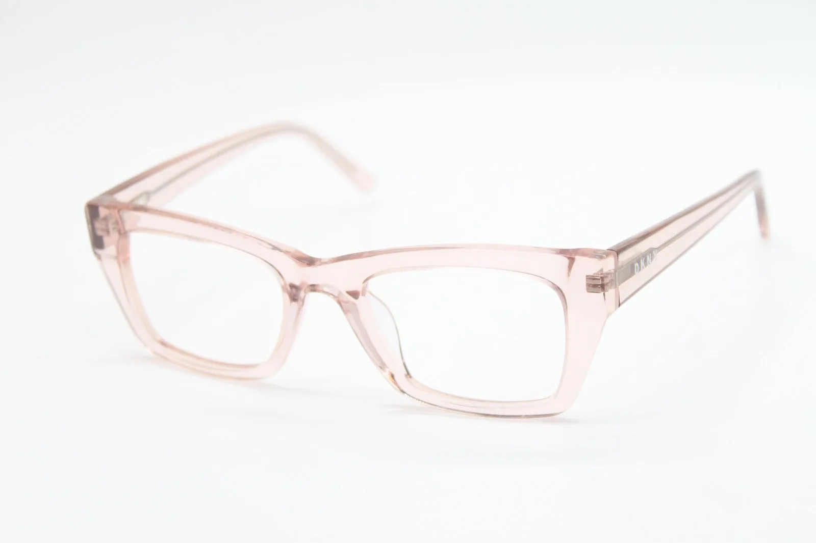 NEW DKNY DK5021 265 PINK CLEAR AUTHENTIC EYEGLASSES 51-20